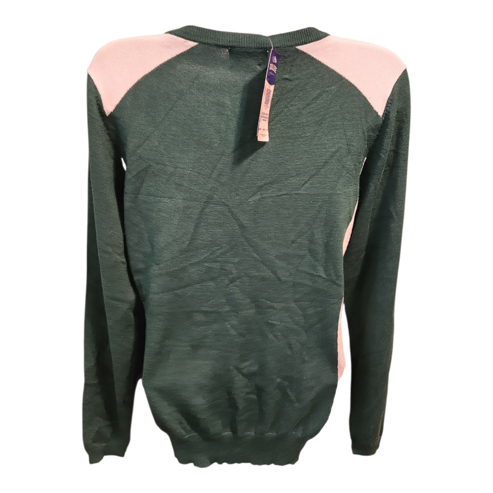 NCCA‎ Oregon Women Size Medium Campus Specialties Color Block Crew Sweater - Picture 2 of 4